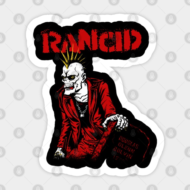 Rancid Sticker by bambangbuta